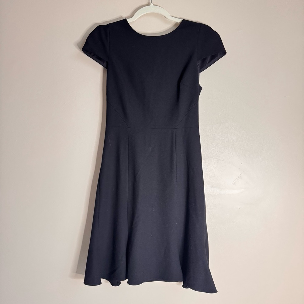 4.Collective 4C‎ Little Black Dress LBD cap sleeve fit and flare mermaid classic